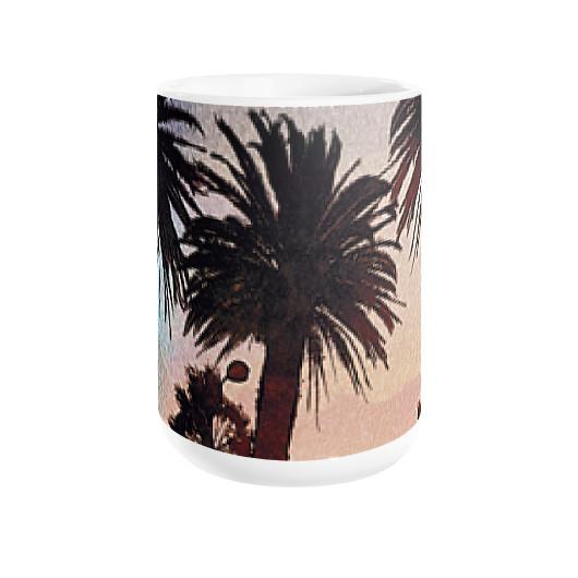 Palm Trees Coffee Mug - Let's Print Big