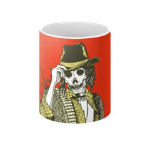 Skull Hat Halloween Coffee Mug - Let's Print Big