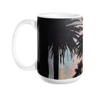 Palm Trees Coffee Mug - Let's Print Big