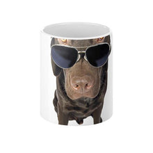 Lab Dog in Sunglasses Coffee Mug - Let's Print Big