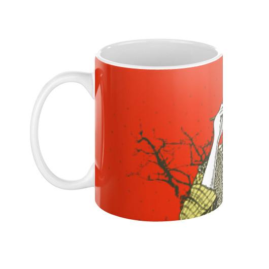 Skull Hat Halloween Coffee Mug - Let's Print Big