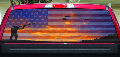 American Hunter Rear Window Decal Many choices