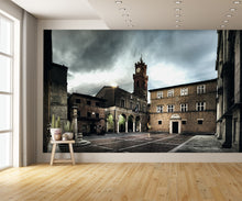 Courtyard Custom Designed Commercial Non-pasted Wallpaper