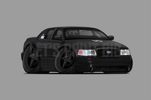 1999 Crown Victoria Car Art Wall Decal