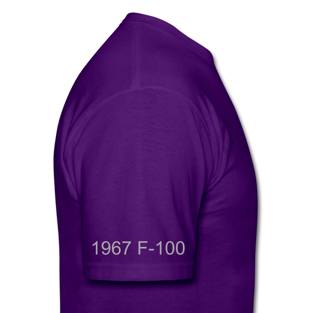 1967 Ford F-100 Men's T-Shirt - purple