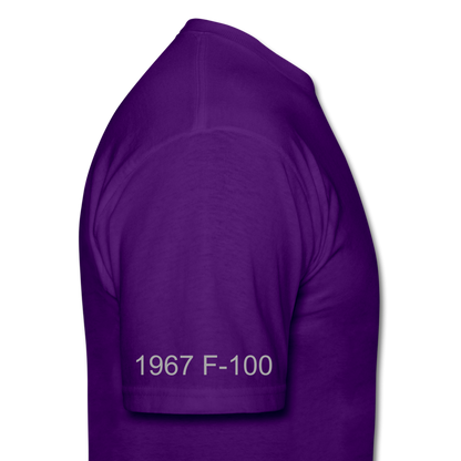 1967 Ford F-100 Men's T-Shirt - purple