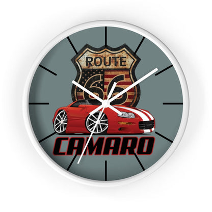 4th Generation Camaro Route 66 Wall clock