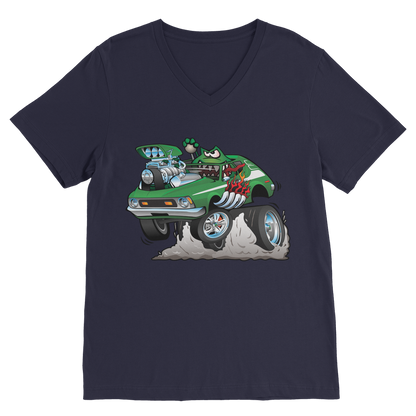 Gremlin Hotrod Classic V-Neck T-Shirt