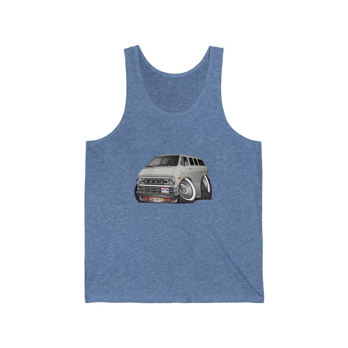 Econoline Hip E Van Unisex Jersey Tank