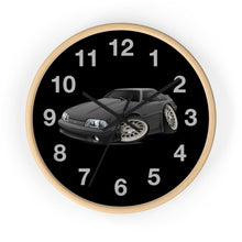 Black Fox Body Mustang Wall clock