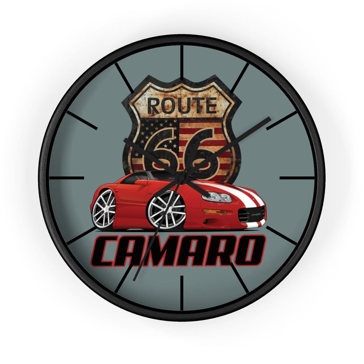 4th Generation Camaro Route 66 Wall clock