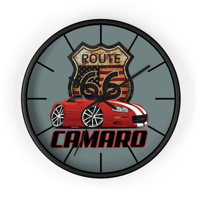 4th Generation Camaro Route 66 Wall clock