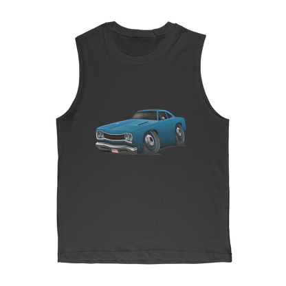 1968 Plymouth Roadrunner Car Art Premium Adult Muscle Top