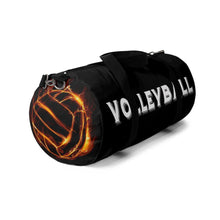 Flaming Volleyball Duffle Bag