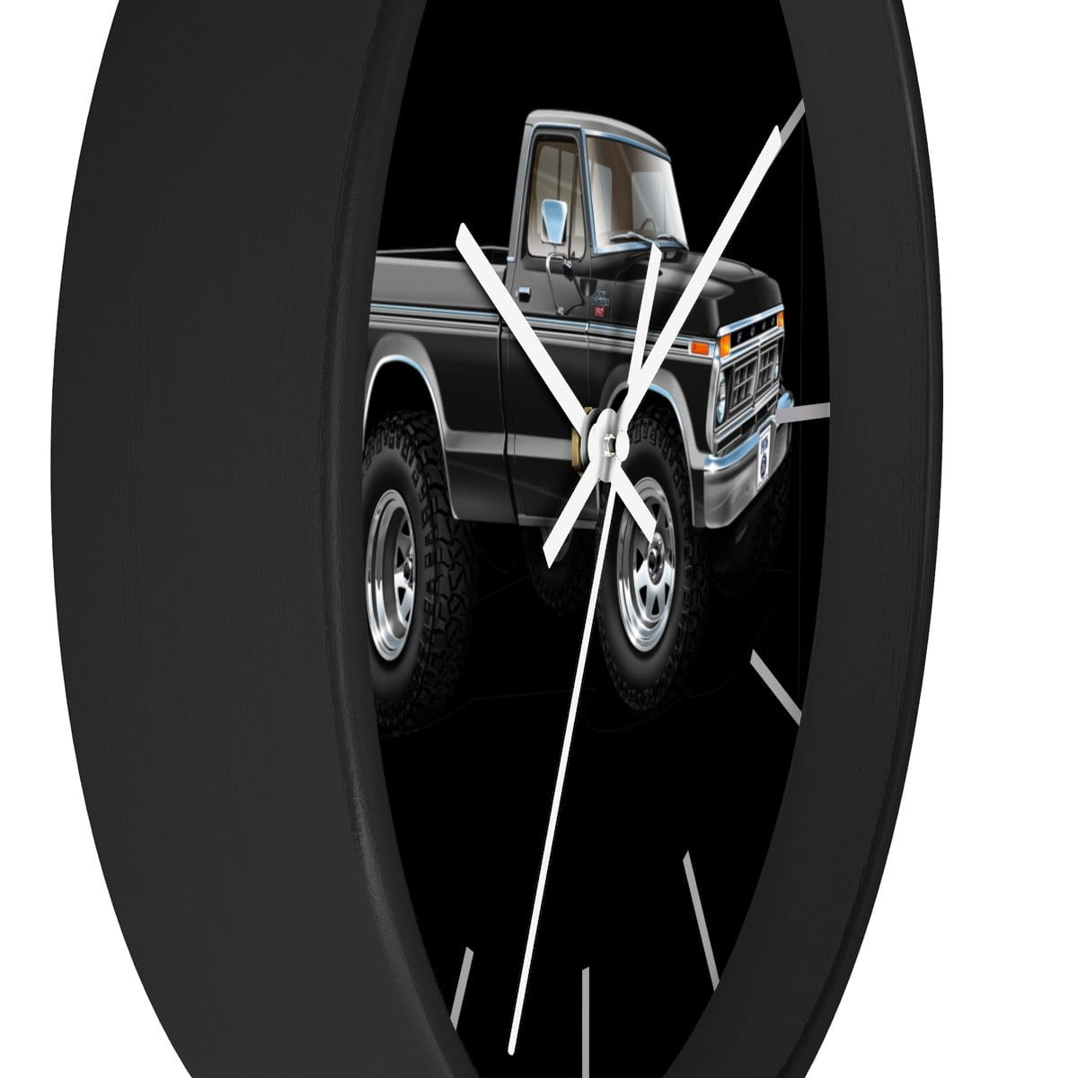 1976 F-150 Ranger XLT 4x4 Pickup Truck Wall clock