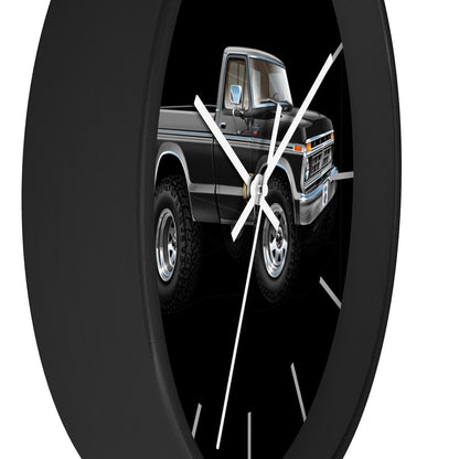 1976 F-150 Ranger XLT 4x4 Pickup Truck Wall clock