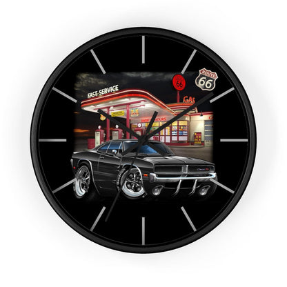 1969 Charger Vintage Gas Wall clock