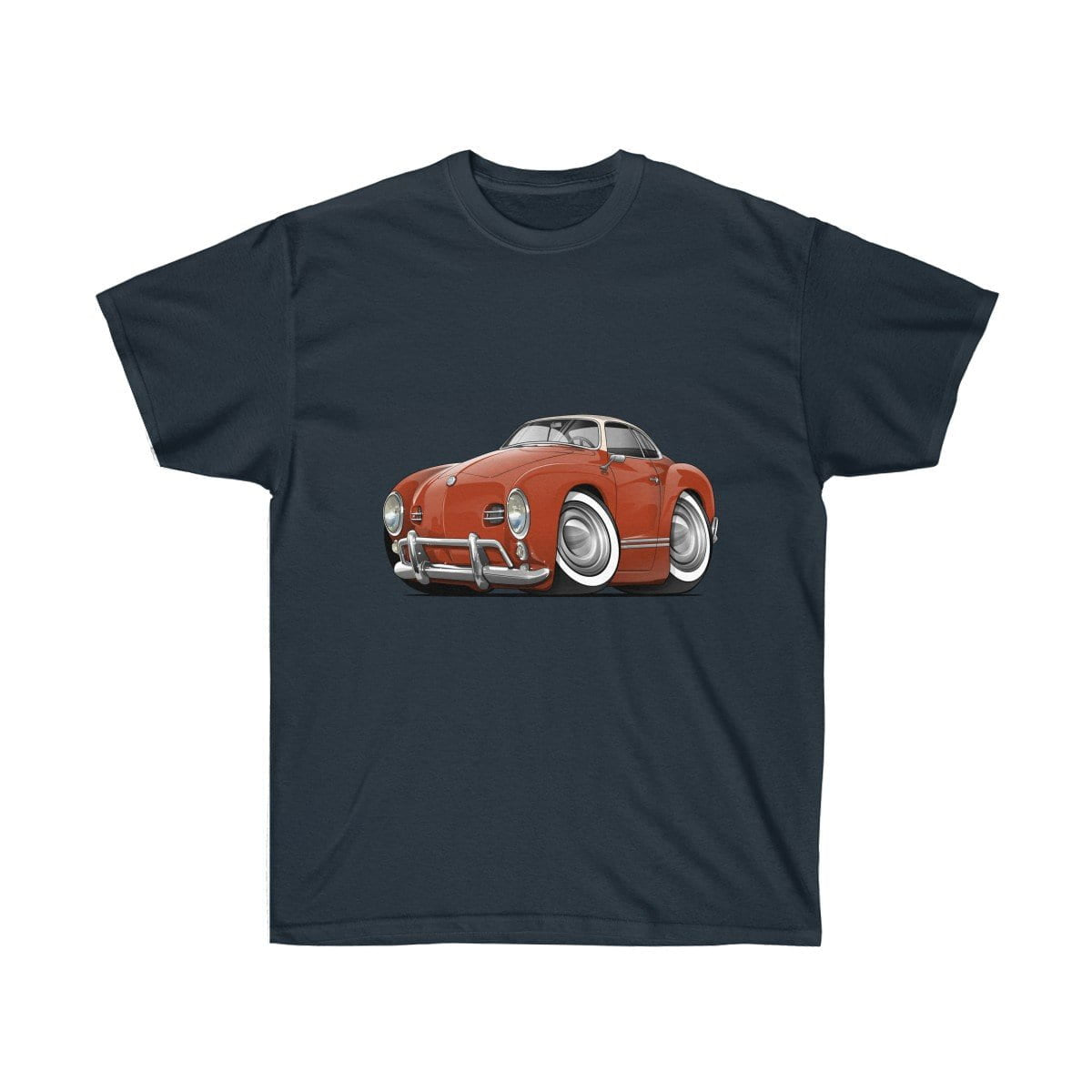 Volkswagen Cartoon Car Art Unisex Ultra Cotton Tee