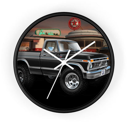 1976 F-150 Ranger XLT 4x4 Pickup Wall clock