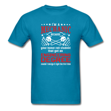 I'm a Mechanic Men's T-Shirt - turquoise