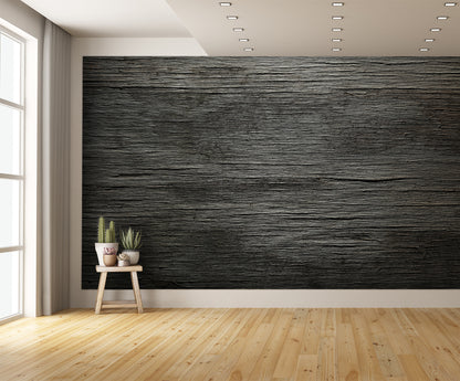 Dark Wood Texture Wallpaper