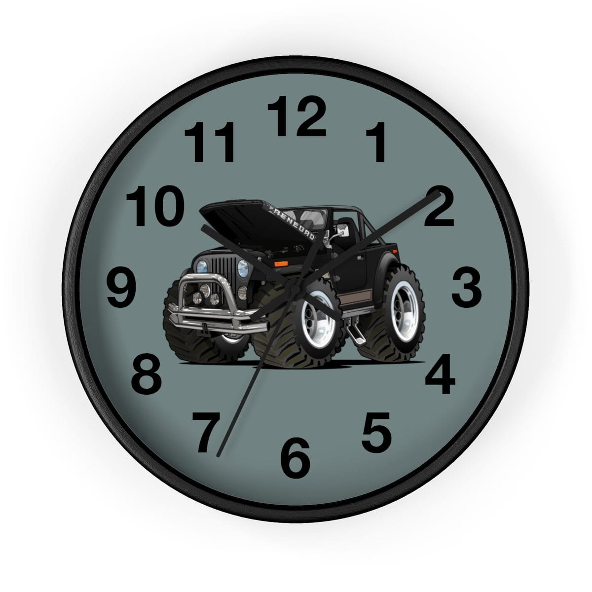 1978 Jeep CJ Renegade Hot Rod Wall clock