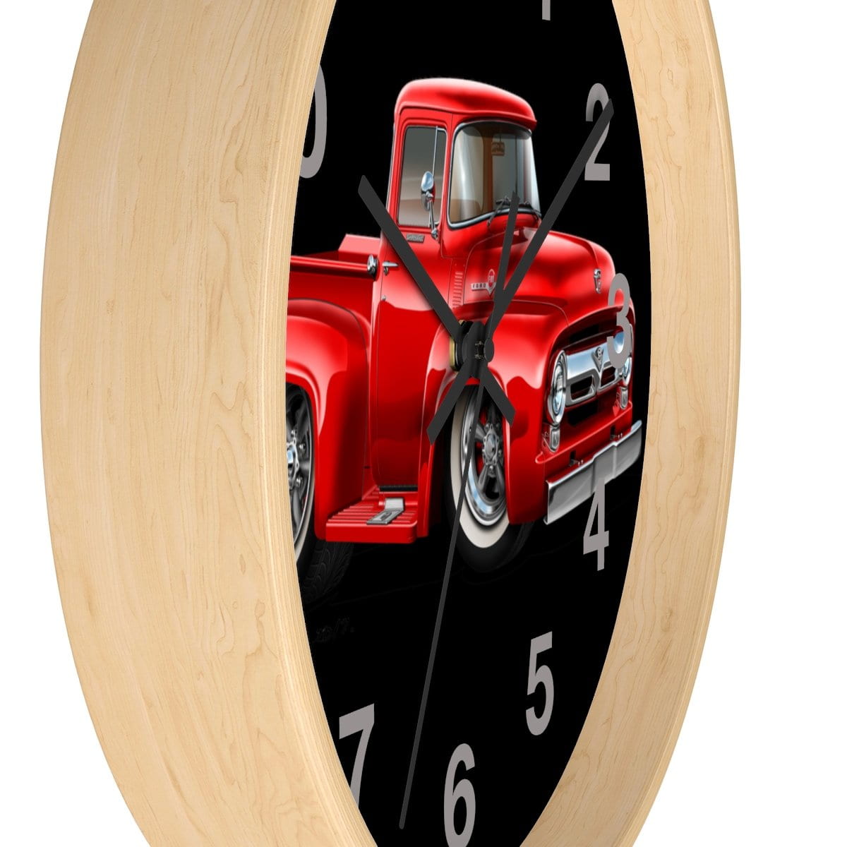 F100 Pickup Truck Wall clock