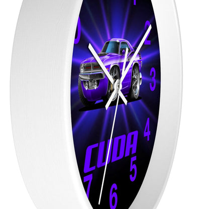 1970 Plymouth Cuda Wall clock