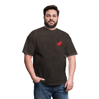 Old Red Truck Version B Men's T-Shirt - mineral black