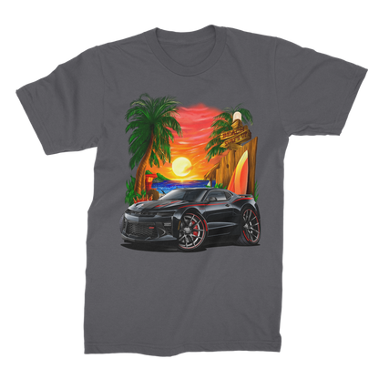 Surfs Up 2017 Camaro SS Car Art Premium Jersey Men's T-Shirt