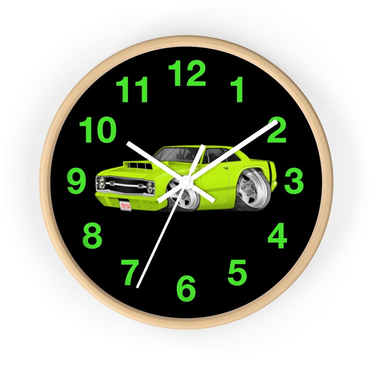 1969 Dart Car Art Wall clock