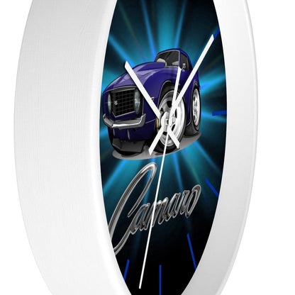 1st Generation Camaro Purple Wall clock