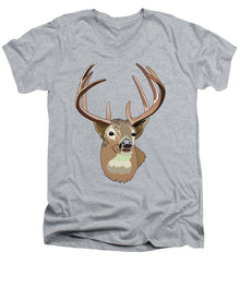 Deer Silhouette - Men's V-Neck T-Shirt