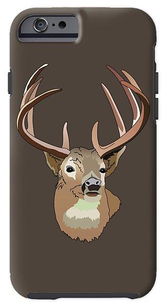 Deer Silhouette - Phone Case