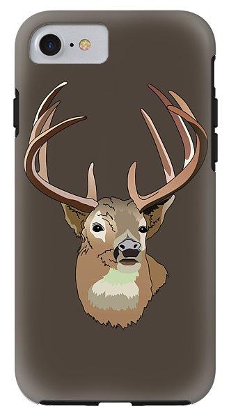 Deer Silhouette - Phone Case
