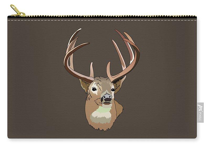 Deer Silhouette - Carry-All Pouch