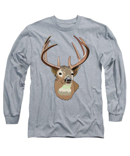 Deer Silhouette - Long Sleeve T-Shirt