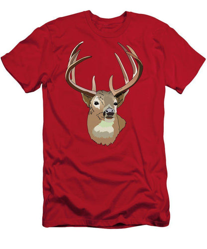 Deer Silhouette - Men's T-Shirt (Athletic Fit)