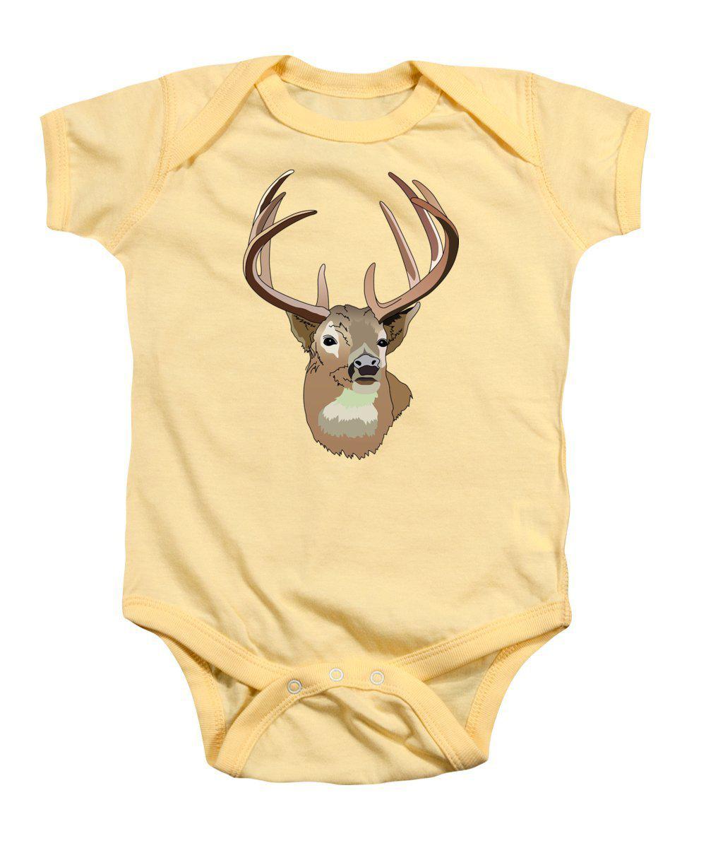 Deer Silhouette - Baby Onesie