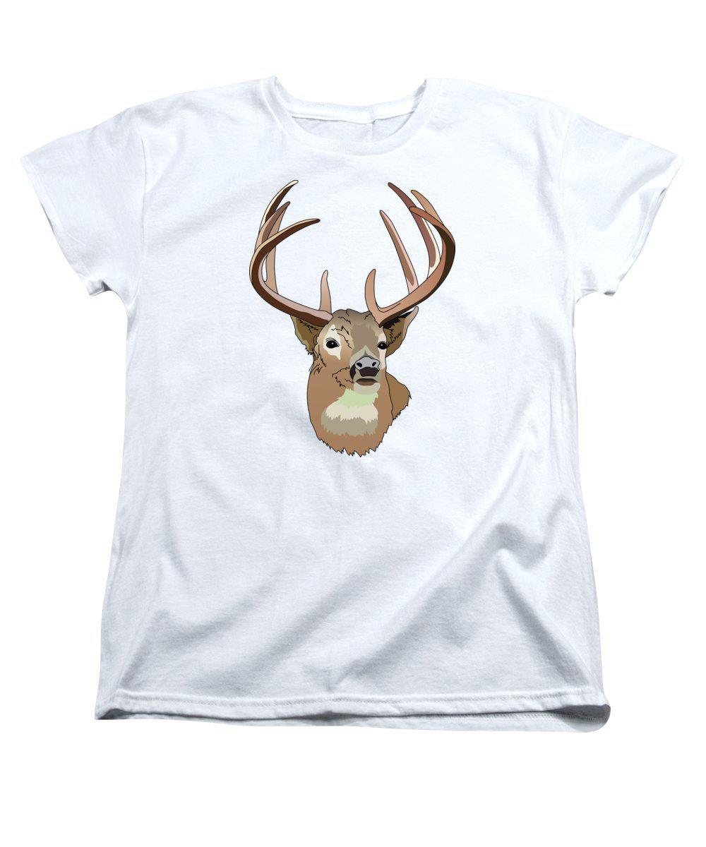 Deer Silhouette - Women's T-Shirt (Standard Fit)