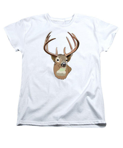 Deer Silhouette - Women's T-Shirt (Standard Fit)