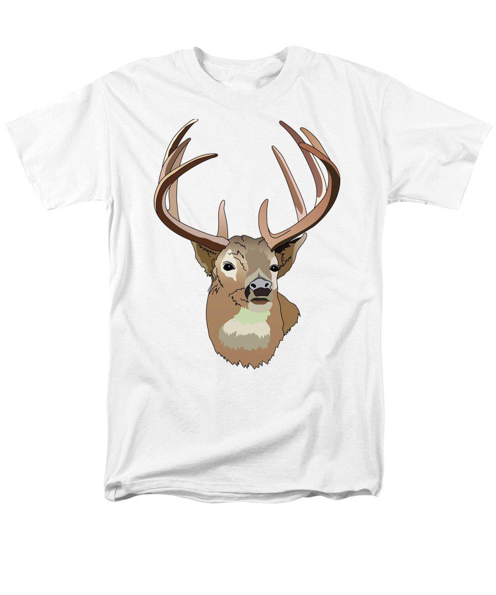 Deer Silhouette - Men's T-Shirt  (Regular Fit)