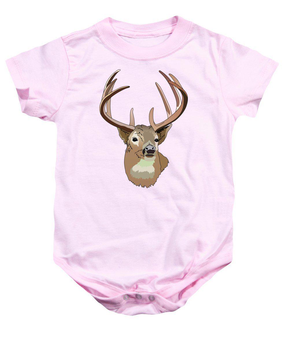 Deer Silhouette - Baby Onesie