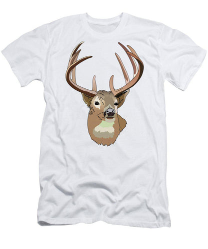 Deer Silhouette - Men's T-Shirt (Athletic Fit)