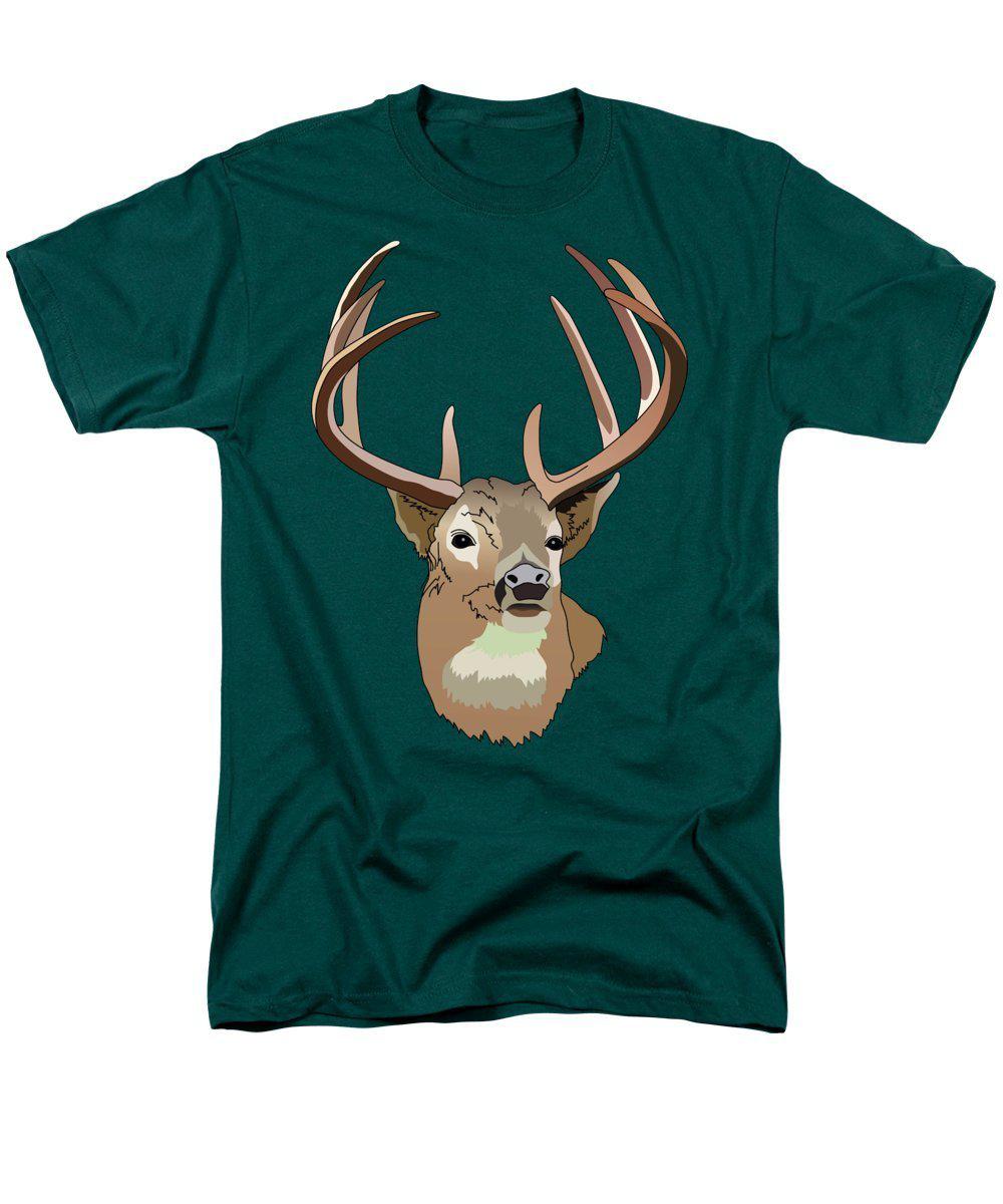 Deer Silhouette - Men's T-Shirt  (Regular Fit)