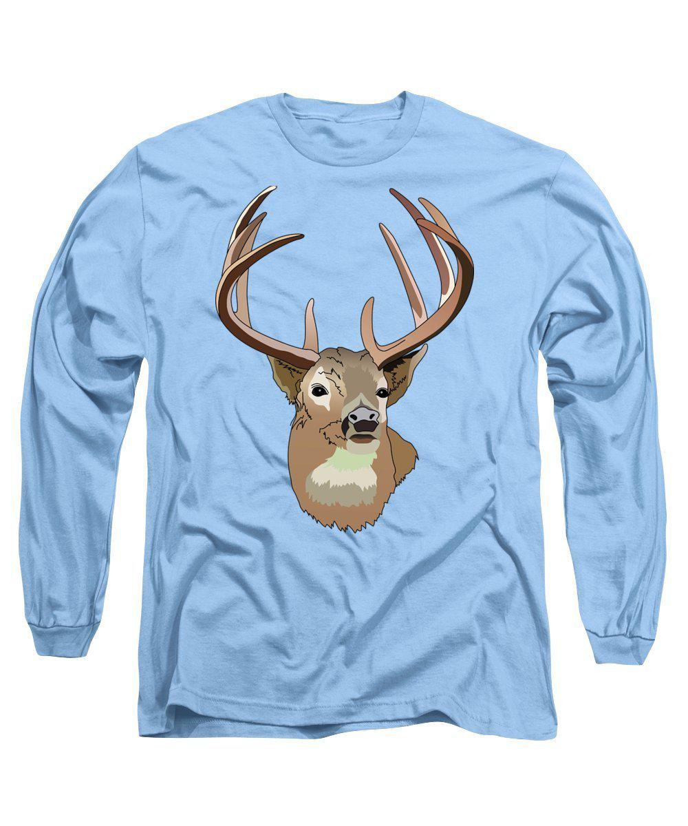 Deer Silhouette - Long Sleeve T-Shirt
