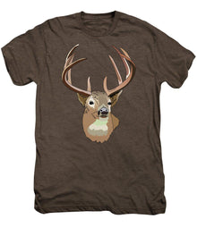 Deer Silhouette - Men's Premium T-Shirt