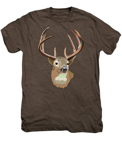 Deer Silhouette - Men's Premium T-Shirt