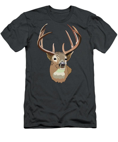 Deer Silhouette - Men's T-Shirt (Athletic Fit)