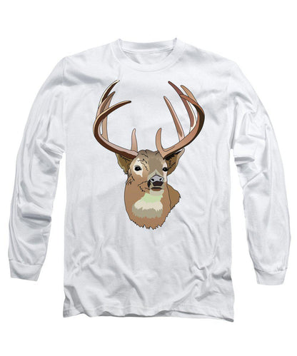 Deer Silhouette - Long Sleeve T-Shirt